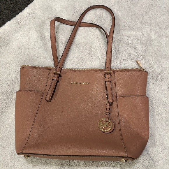 Michael Kors Handbags - Michael Kors Leather Tote Bag